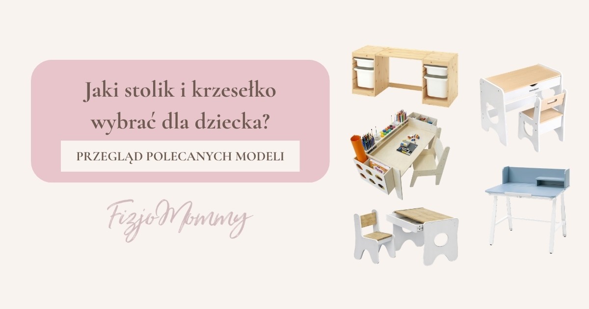 Przegląd stolików i krzesełek dla dzieci