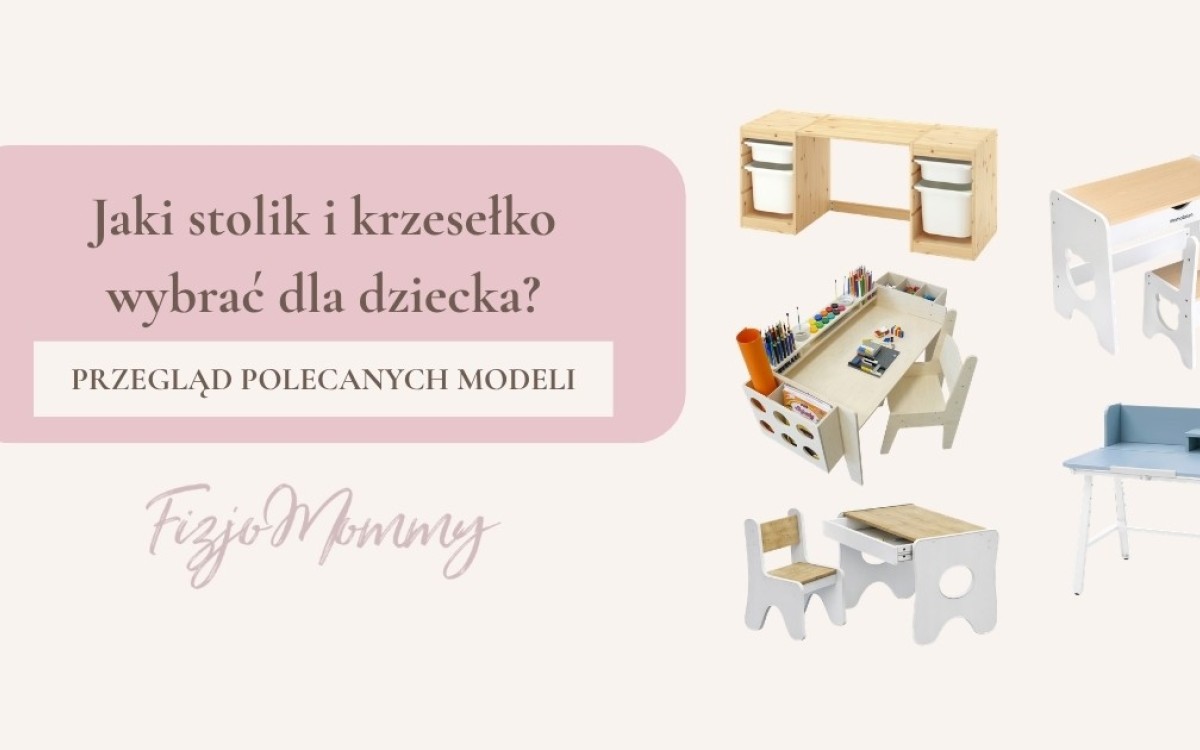 Przegląd stolików i krzesełek dla dzieci